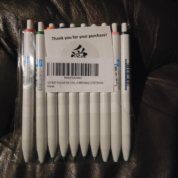 Uni-Ball One Gel Ink 0.5mm Ballpoint Pen - Picture 6 of 7